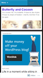 Mobile Screenshot of butterfly2cocoon.wordpress.com