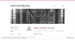 Desktop Screenshot of littlegirlbigcityla.wordpress.com