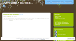 Desktop Screenshot of obrother.wordpress.com