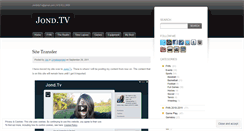 Desktop Screenshot of jondoty.wordpress.com