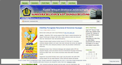 Desktop Screenshot of pajaksumselbabel.wordpress.com