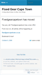 Mobile Screenshot of fixedgearcapetown.wordpress.com
