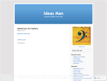 Tablet Screenshot of ideasman.wordpress.com