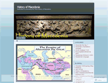 Tablet Screenshot of historymacedonia.wordpress.com