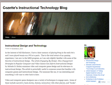 Tablet Screenshot of cozettebbaddley.wordpress.com