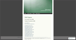 Desktop Screenshot of boltexpress.wordpress.com