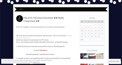 Desktop Screenshot of fifa14fullgamedownload.wordpress.com
