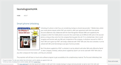 Desktop Screenshot of launalugoxmzmk.wordpress.com