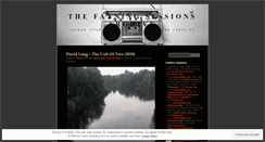 Desktop Screenshot of fanningsessions.wordpress.com