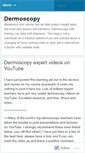 Mobile Screenshot of dermoscopy.wordpress.com