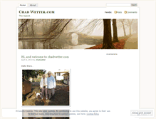 Tablet Screenshot of chadwetter.wordpress.com