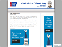 Tablet Screenshot of chiefmissionofficerblog.wordpress.com