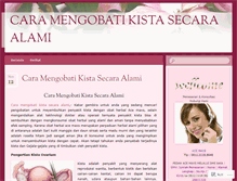 Tablet Screenshot of caramengobatikistasecaraalami001.wordpress.com