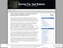 Tablet Screenshot of erezsh.wordpress.com