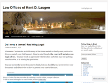 Tablet Screenshot of minnesotafamilylaw.wordpress.com