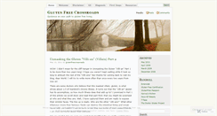 Desktop Screenshot of glutenfreecrossroads.wordpress.com