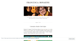 Desktop Screenshot of francescabonafini.wordpress.com