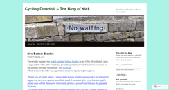 Desktop Screenshot of cyclingdownhill.wordpress.com