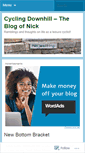Mobile Screenshot of cyclingdownhill.wordpress.com