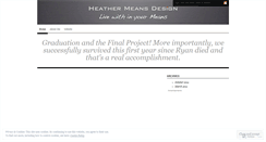 Desktop Screenshot of heathermeansdesign.wordpress.com