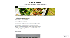 Desktop Screenshot of chefaporter.wordpress.com