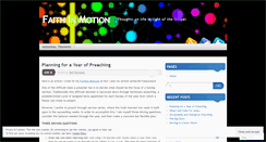 Desktop Screenshot of faithim.wordpress.com