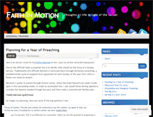 Tablet Screenshot of faithim.wordpress.com