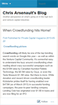 Mobile Screenshot of chrisarsenault.wordpress.com
