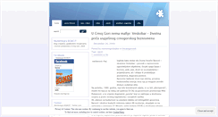 Desktop Screenshot of montenegrobojkot.wordpress.com