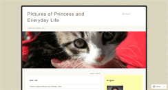 Desktop Screenshot of 365picsofprincess.wordpress.com