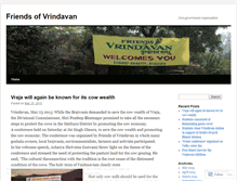 Tablet Screenshot of friendsofvrindavan.wordpress.com