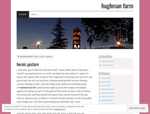 Tablet Screenshot of hughmanfarm.wordpress.com