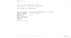 Desktop Screenshot of kujasgoldmine.wordpress.com