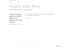 Tablet Screenshot of kujasgoldmine.wordpress.com