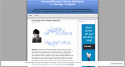Desktop Screenshot of ellismassage.wordpress.com