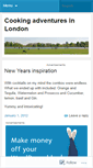 Mobile Screenshot of cookinginlondon.wordpress.com
