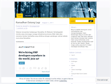 Tablet Screenshot of kuliyyah.wordpress.com