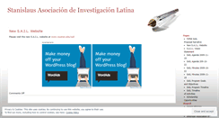 Desktop Screenshot of investigacionlatina.wordpress.com