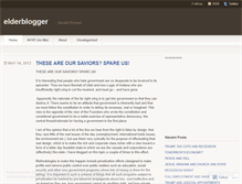 Tablet Screenshot of elderblogger.wordpress.com