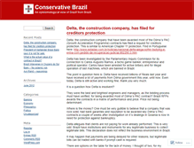 Tablet Screenshot of conservativebrazil.wordpress.com