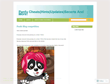 Tablet Screenshot of panfucheats.wordpress.com