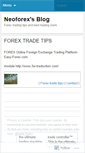 Mobile Screenshot of neoforex.wordpress.com