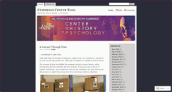 Desktop Screenshot of centerhistorypsychology.wordpress.com