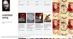 Desktop Screenshot of outsideplaying.wordpress.com