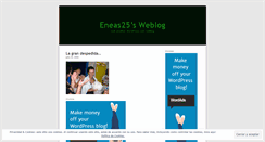 Desktop Screenshot of eneas25.wordpress.com