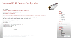 Desktop Screenshot of linuxconfignet.wordpress.com