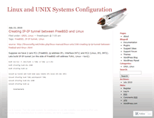 Tablet Screenshot of linuxconfignet.wordpress.com