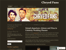 Tablet Screenshot of chryedfans.wordpress.com