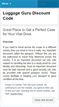 Mobile Screenshot of perfectcasevital.wordpress.com