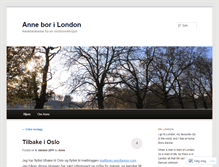 Tablet Screenshot of anneilondon.wordpress.com